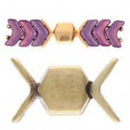 Cymbal ™ DQ metall Magnetverschluss Vorino II für Chevron Duo - Antik Bronze